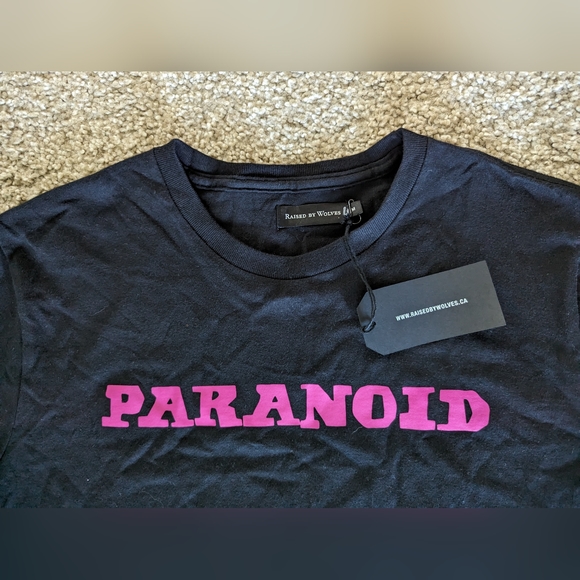 Raised by Wolves x Black Sabbath double sided graphic tee mens size Medium NWT - Picture 2 of 8